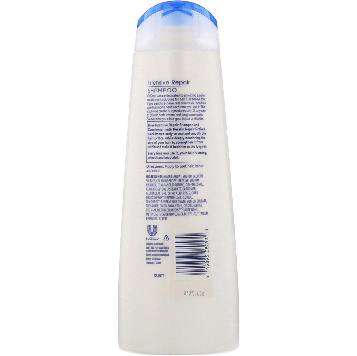 Dove, Nutritive Solutions, Intensive Repair Shampoo, 12 fl oz (355 ml) - Supply Center USA