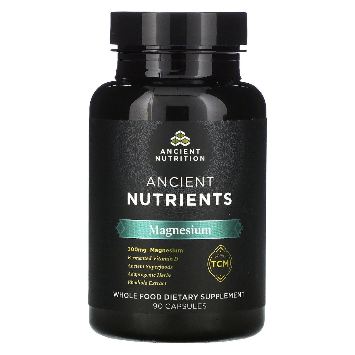 Dr. Axe / Ancient Nutrition, Ancient Nutrients, Magnesium, 300 mg, 90 Capsules - Supply Center USA