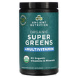 Dr. Axe / Ancient Nutrition, Organic Super Greens + Multivitamin, 7.5 oz (213 g) - Supply Center USA