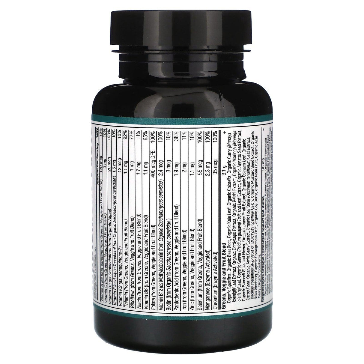 Dr. Axe / Ancient Nutrition, Organic Super Greens + Multivitamin, 90 Tablets - Supply Center USA