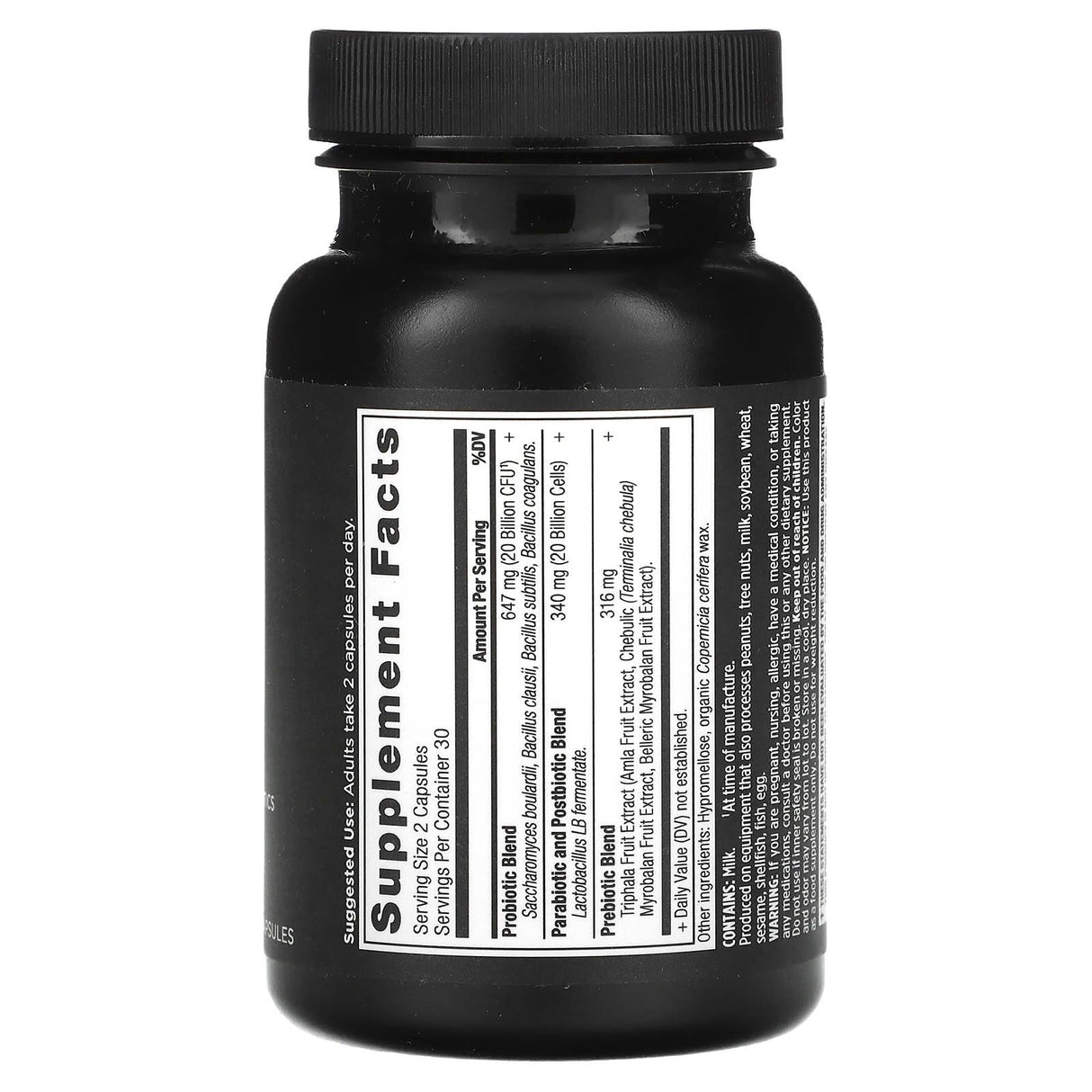 Dr. Axe / Ancient Nutrition, SBO Probiotics Trinity, 60 Capsules - Supply Center USA