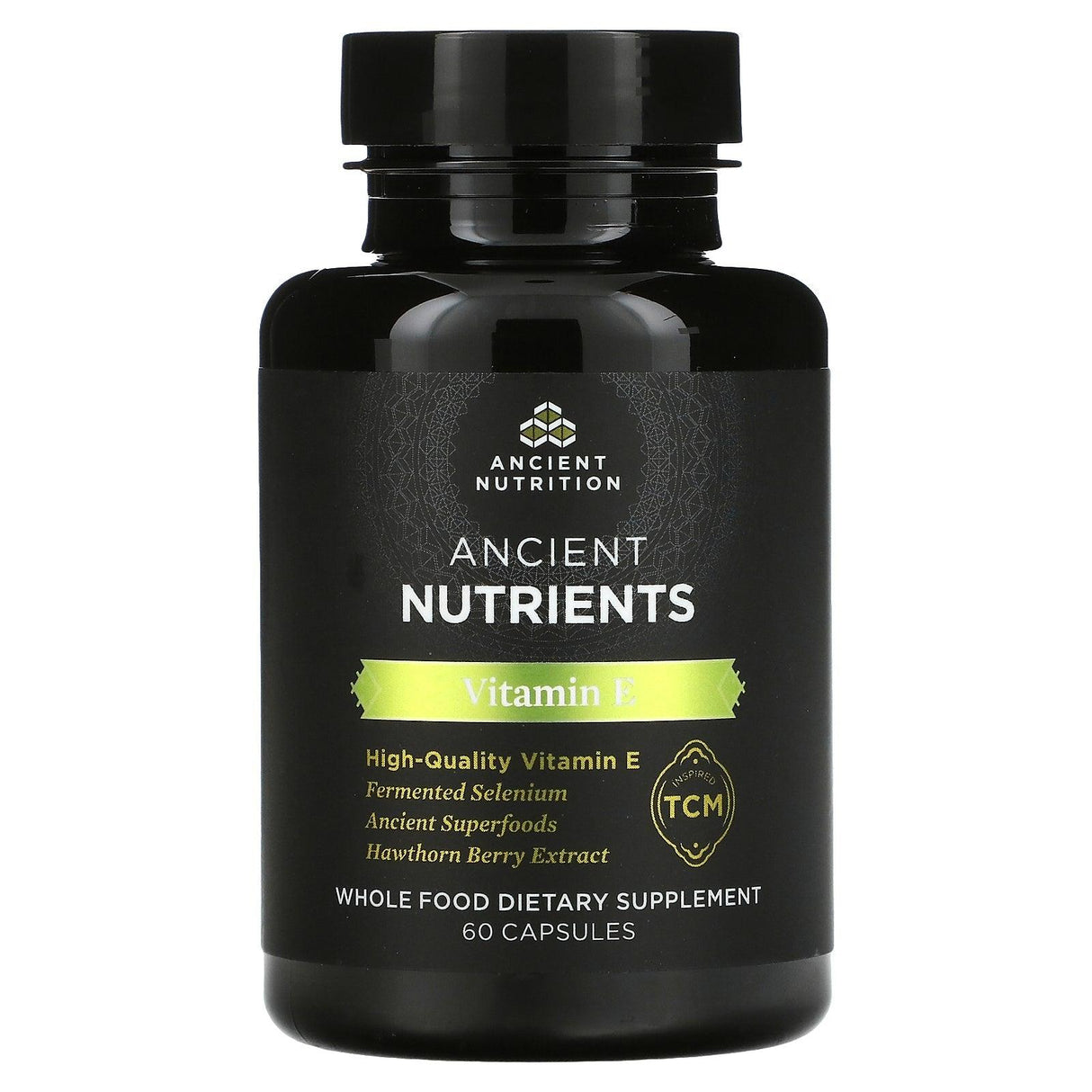 Dr. Axe / Ancient Nutrition, Vitamin E, 60 Capsules - Supply Center USA