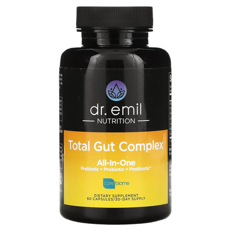 Dr. Emil Nutrition, Total Gut Complex, 60 Capsules - Supply Center USA