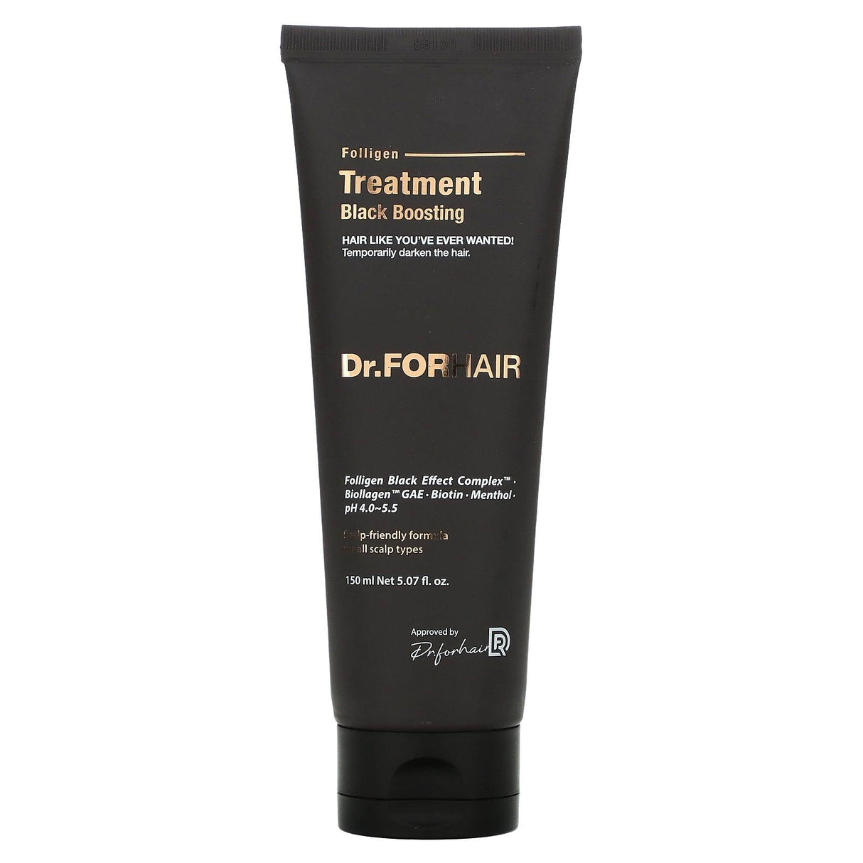 Dr.ForHair, Folligen Black Boosting Treatment, 5.07 fl oz (150 ml) - Supply Center USA