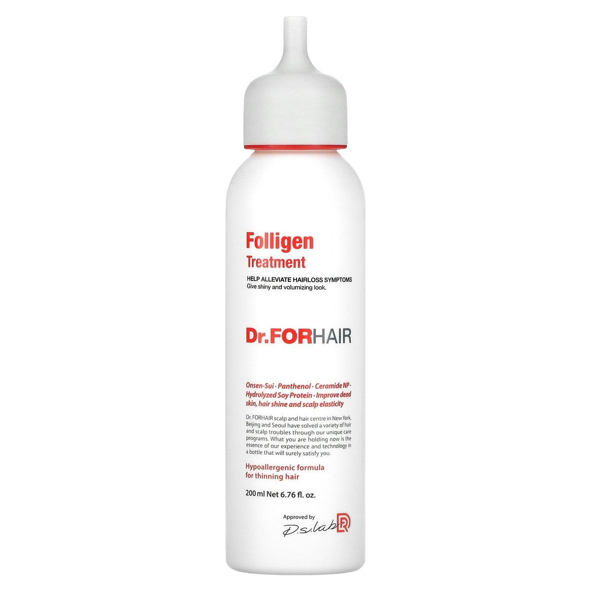 Dr.ForHair, Folligen Black Boosting Treatment, 5.07 fl oz (150 ml) - Supply Center USA