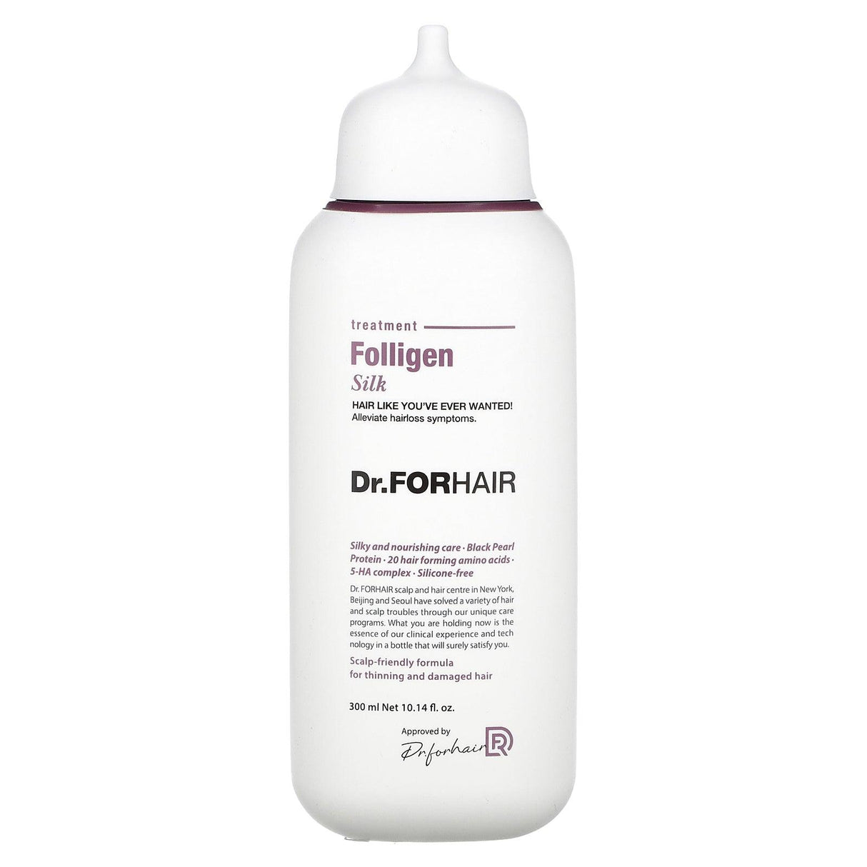 Dr.ForHair, Folligen Black Boosting Treatment, 5.07 fl oz (150 ml) - Supply Center USA
