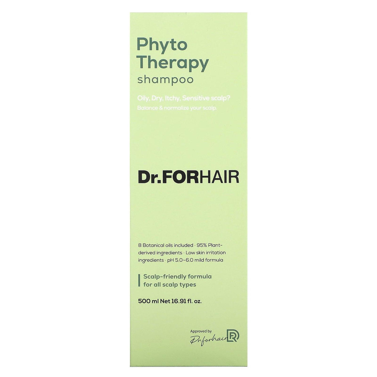 Dr.ForHair, Phyto Therapy Shampoo, 16.91 fl oz (500 ml) - Supply Center USA