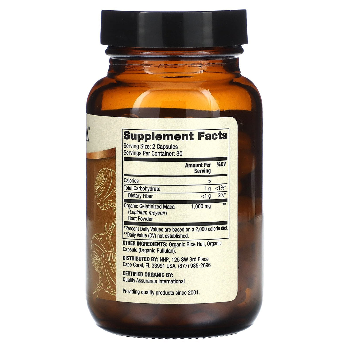 Dr. Mercola, Organic Maca Gelatinized, 60 Capsules - Supply Center USA