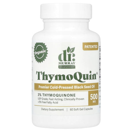 Dr. Murray's, ThymoQuin®, 500 mg, 60 Soft Gel Capsules - Supply Center USA