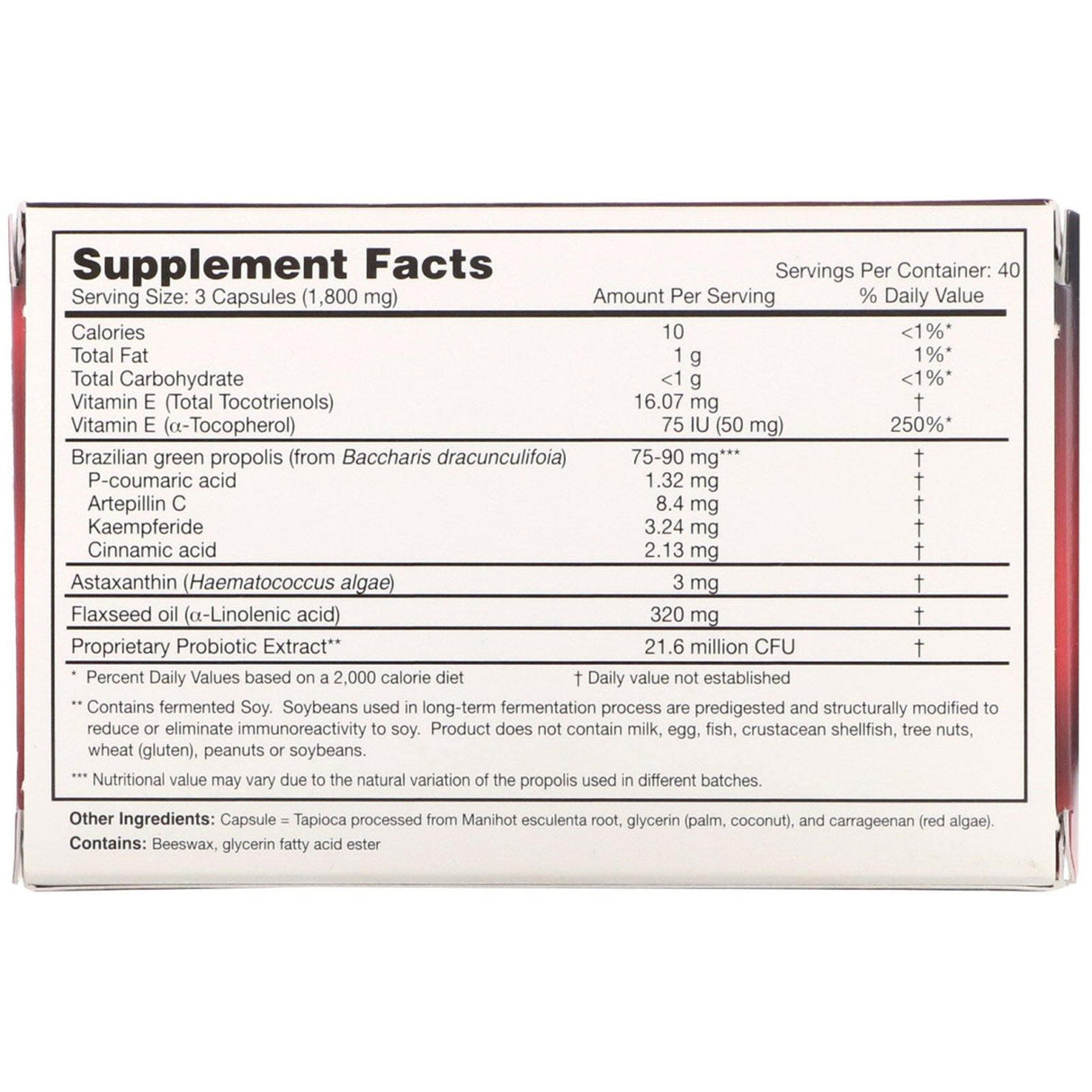 Dr. Ohhira's, Propolis Plus, 120 Capsules - Supply Center USA