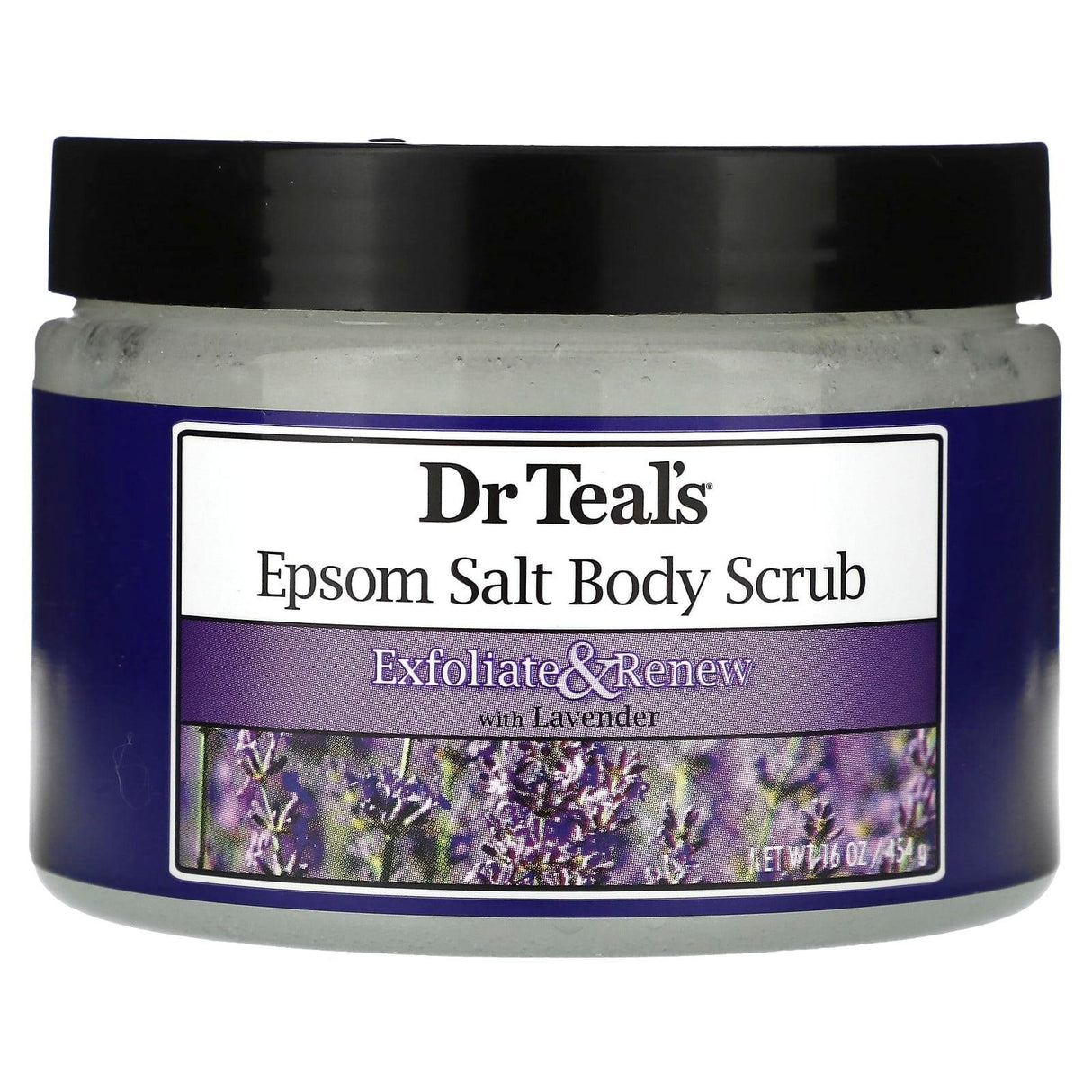 Dr. Teals, Epsom Salt Body Scrub, Lavender, 16 oz (454 g) - Supply Center USA