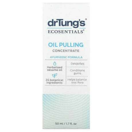 Dr. Tung's, Oil Pulling Concentrate, Ayurvedic Formula, 1.7 fl oz (50 ml) - Supply Center USA