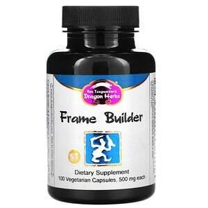 Dragon Herbs, Frame Builder, 500 mg, 100 Vegetarian Capsules - Supply Center USA
