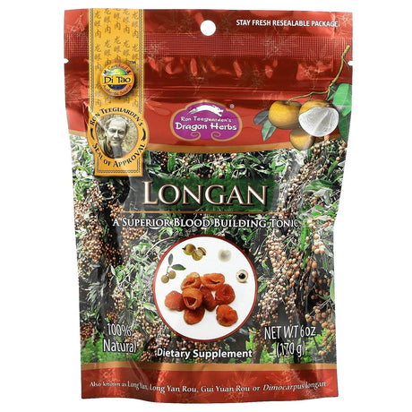 Dragon Herbs ( Ron Teeguarden ), Longan, 6 oz (170 g) - Supply Center USA