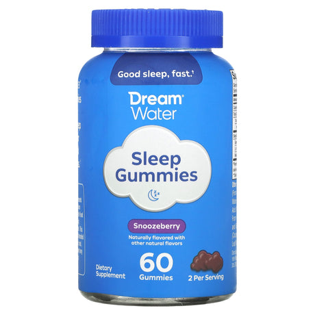 Dream Water, Sleep, Snoozeberry, 60 Gummies - Supply Center USA