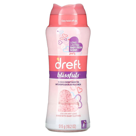 Dreft, Blissfuls, In-Wash Scent Booster, 18.2 oz (515 g) - Supply Center USA