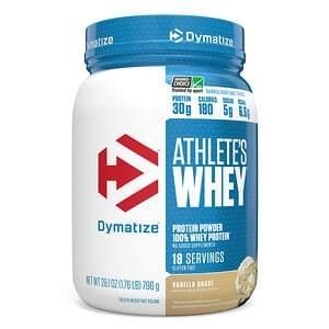 Dymatize Nutrition, Athlete’s Whey, Vanilla Shake, 1.75 lb (792 g) - Supply Center USA