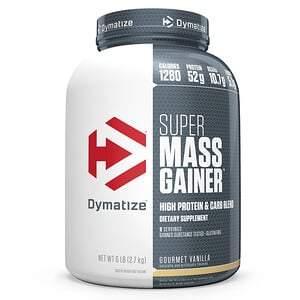 Dymatize Nutrition, Super Mass Gainer, Gourmet Vanilla, 6 lbs (2.7 kg) - Supply Center USA
