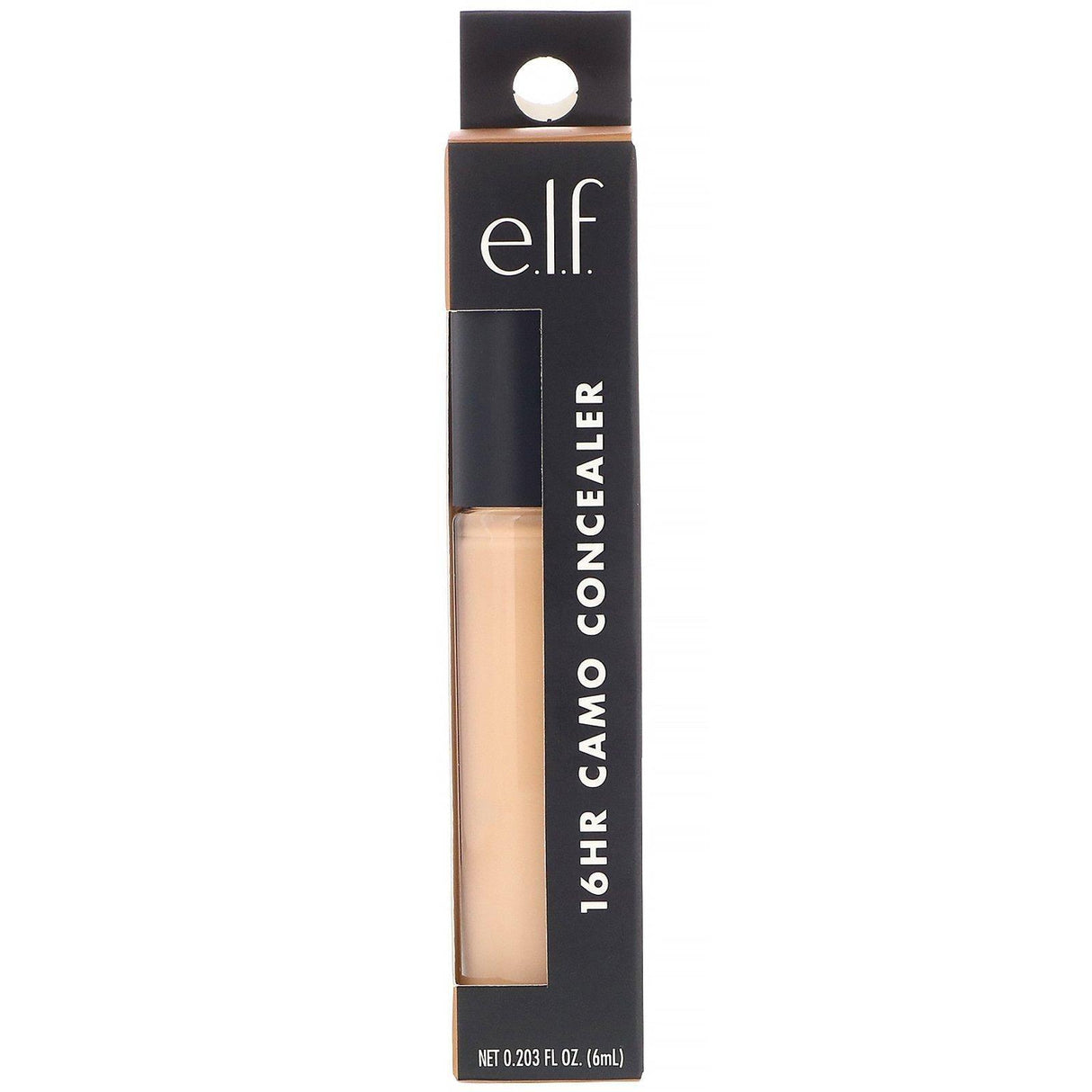E.L.F., 16HR Camo Concealer, Medium Beige, 0.203 fl oz (6 ml) - Supply Center USA