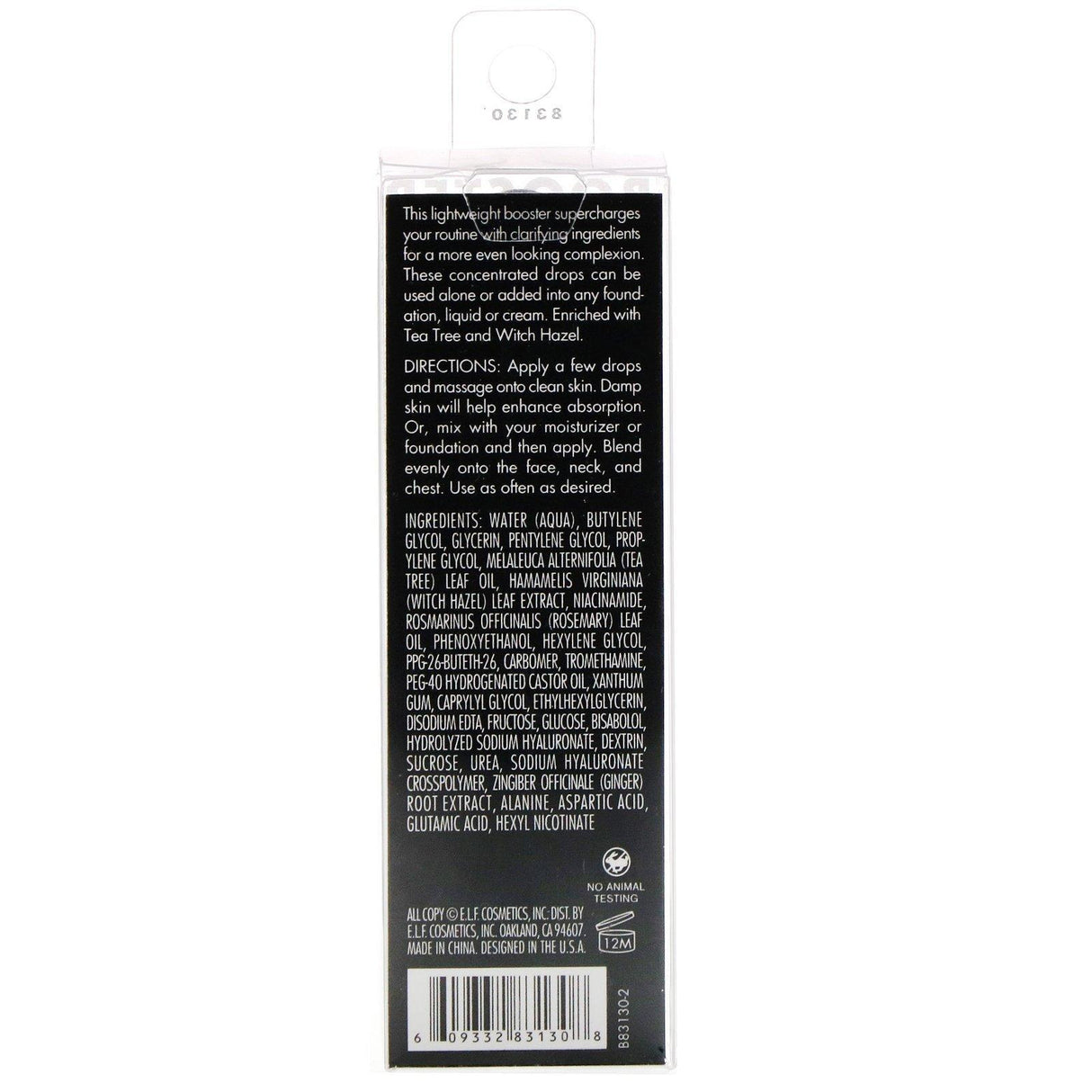 E.L.F., Clarifying Booster Drops, 0.51 fl oz (15 ml) - Supply Center USA
