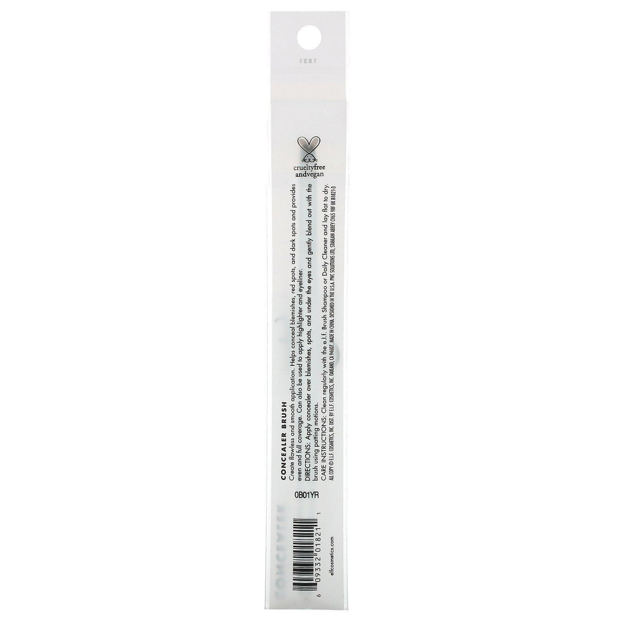 E.L.F., Concealer Brush, 1 Brush - Supply Center USA
