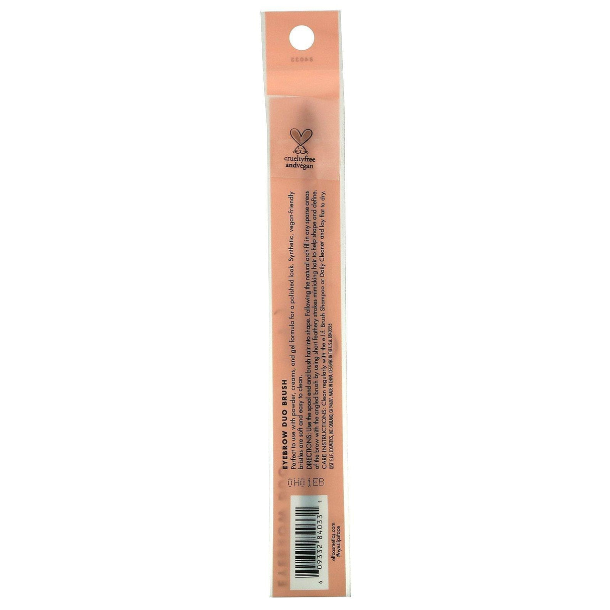E.L.F., Eyebrow Duo Brush, 1 Brush - Supply Center USA
