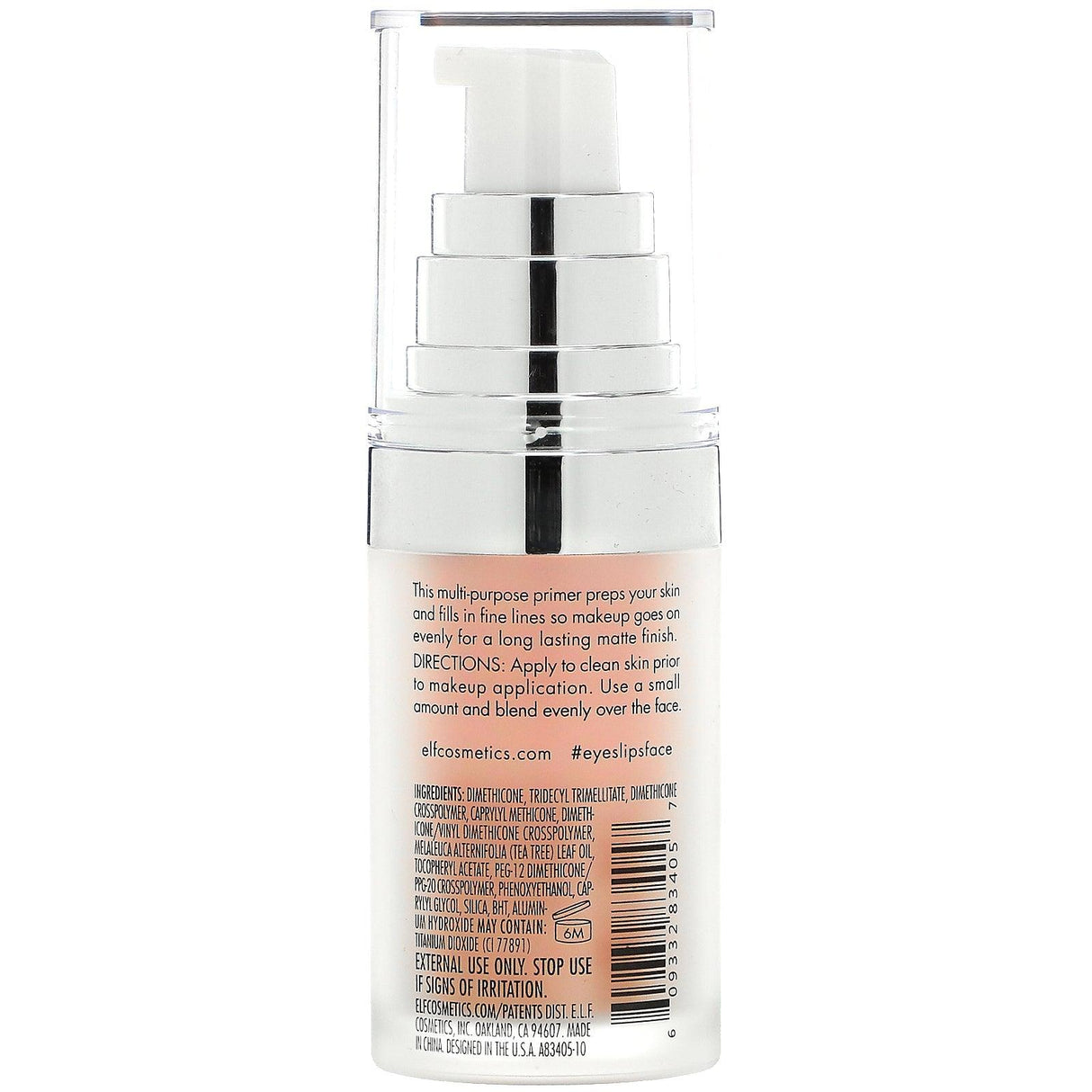 E.L.F., Poreless Face Primer, 0.47 fl oz (14 ml) - Supply Center USA