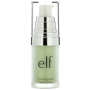 E.L.F., Tone Adjusting Face Primer, Neutralizing Green, 0.47 oz (14 g) - Supply Center USA