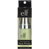 E.L.F., Tone Adjusting Face Primer, Neutralizing Green, 0.47 oz (14 g) - Supply Center USA