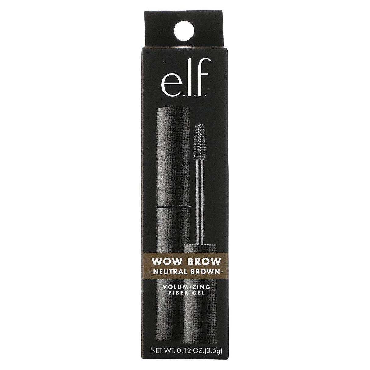 E.L.F., Wow Brow Gel, Neutral Brown, 0.12 oz (3.5 g) - Supply Center USA