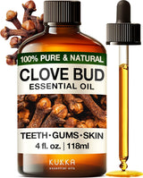 Kukka Tea Tree Oil for Skin, Healthy Hair & Toenails - Huge 4 Fl Oz - 100% Pure Natural Australian Tea Tree Essential Oil - Experience Therapeutic Melaleuca Oil for Scalp, Nails & Soap Making Scent