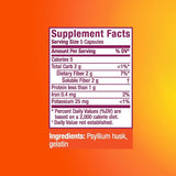 Metamucil 3-In-1 Fiber Capsules, Daily Fiber Supplement for Digestive Health, Plant-Based Psyllium Husk Fiber Capsules, #1 Doctor Recommended Fiber Brand, 300Ct Capsules - Supply Center USA