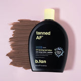 B.Tan UV Tanning Bed Lotion | Darkest Tanning Lotion - Indoor Outdoor Tan Bronzer Accelerator, Best Browning Lotion, 12 Fl Oz