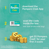 Pampers Pure Protection Diapers - Size 5, One Month Supply (132 Count), Hypoallergenic Premium Disposable Baby Diapers