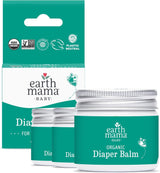 Earth Mama Organic Diaper Balm | Diaper Cream with Calendula | Calm Skin Baby Essentials for Diaper Bag |Multipurpose Baby Ointment, 2-Fluid Ounce