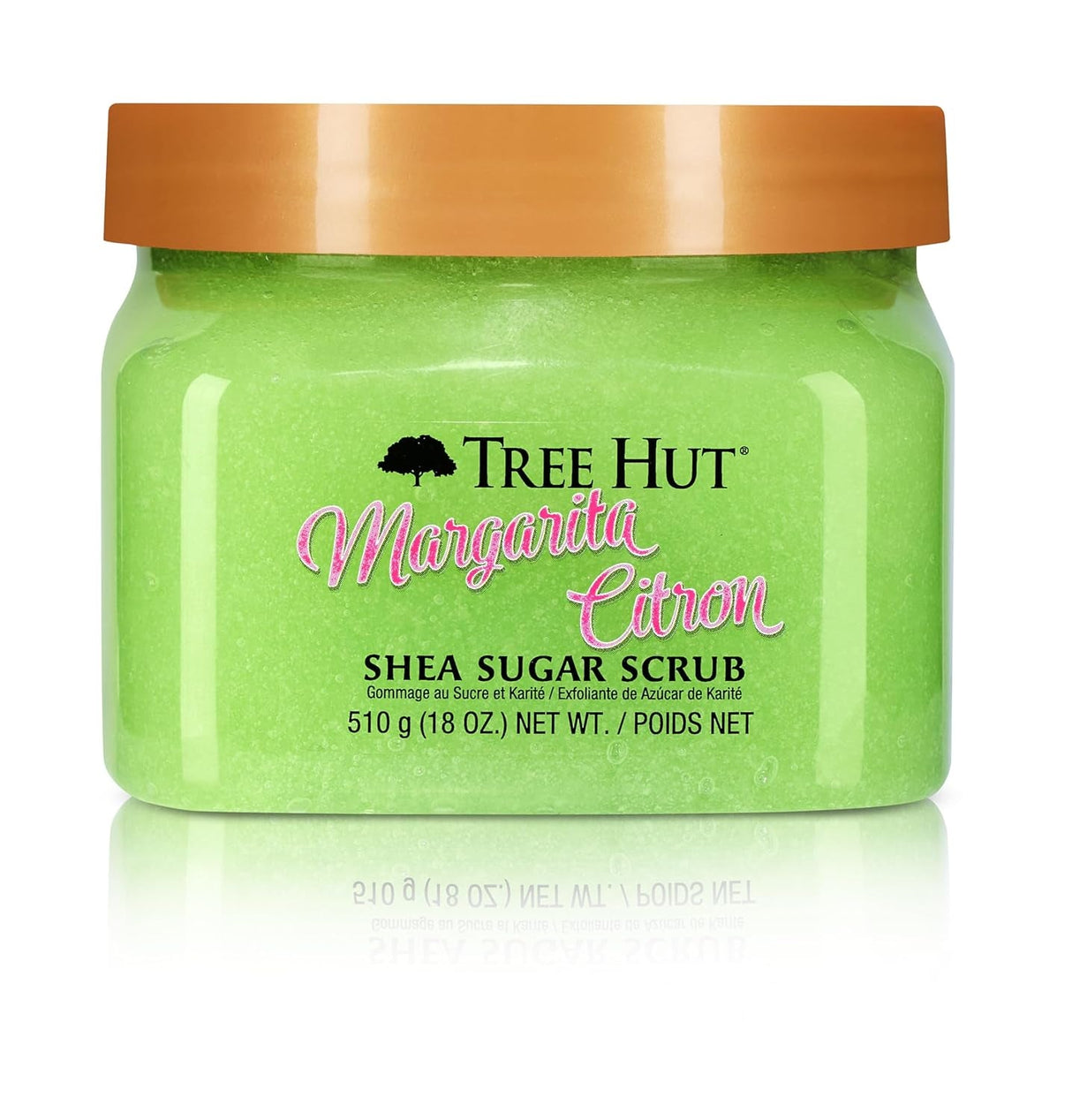 Tree Hut Blue Lagoon Shea Sugar Scrub | Exfoliating Body Scrub Removes Dead, Dry Skin for a Soft & Hydrated Feel | Nourishing Essential Body Care | 18 Fl Oz.