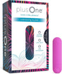 Plusone Bullet Vibrator for Women, Mini Vibrator Made of Body-Safe Silicone, Fully Waterproof, USB Rechargeable, Personal Massager with 10 Vibration Settings, Purple