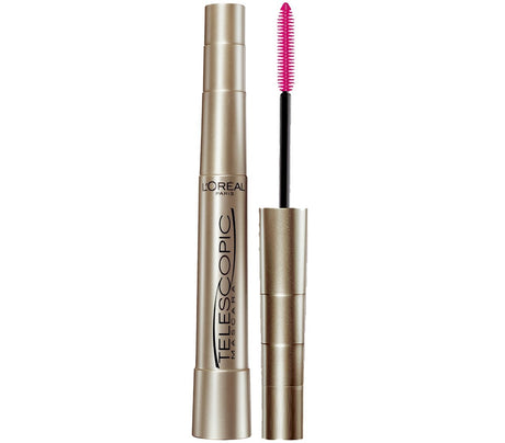 L'Oreal Paris Makeup Telescopic Original Lengthening Mascara, Blackest Black, 0.27 Fl Oz (1 Count)