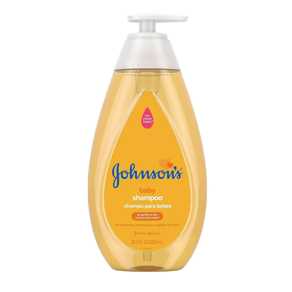Johnson'S Baby Shampoo, Hypoallergenic, Tear-Free Shampoo for Baby'S Delicate Scalp & Skin, Gently Washes Away Dirt & Germs, Paraben-Free, Value Size Baby Shampoo Refill, 33.8 Fl. Oz