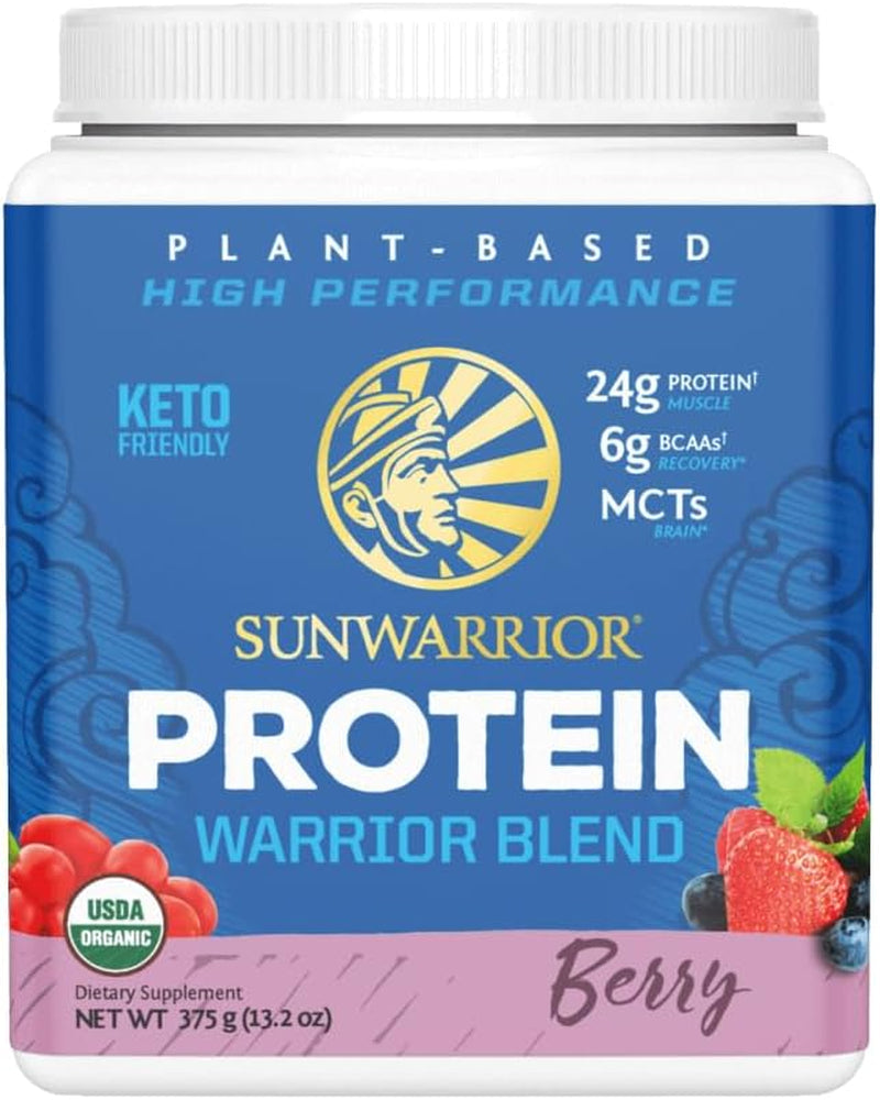 Sunwarrior Vegan Protein Powder Plant-Based Protein Powder USDA Organic | BCAA Amino Acids Hemp Seed | Keto Friendly Soy, Dairy, & Gluten & Synthetic Free NON-GMO | Vanilla 32 Servings 17G Protein