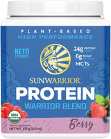 Sunwarrior Vegan Protein Powder Plant-Based Protein Powder USDA Organic | BCAA Amino Acids Hemp Seed | Keto Friendly Soy, Dairy, & Gluten & Synthetic Free NON-GMO | Vanilla 32 Servings 17G Protein