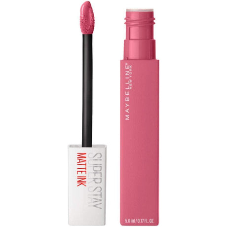 Maybelline Super Stay Matte Ink Liquid Lipstick Makeup, Long Lasting High Impact Color, up to 16H Wear, Lover, Mauve Neutral, 1 Count - Supply Center USA