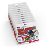 Big League Chew Outta Here Original Bubble Gum - Classic Ballpark Flavor | Perfect for Baseball Games, Teams, Concessions, Parties, and More | Pack of 12 Bags (2.12Oz Each)