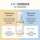 Mixsoon Bean Essence Vegansnail, Exfoliating Essence for Face, Hydrating Korean Skin Care, Glassskin 0.05 Fl.Oz /1.5Ml