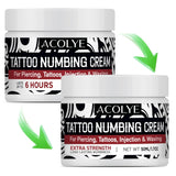Tattoo Numbing Cream Extra Strength - 6 Hours Maximum Strength Tattoo Numbing Cream - Numbing Cream for Tattoos (50Ml/1.7Oz)