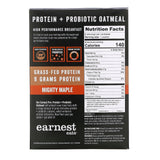Earnest Eats, Protein & Probiotic Instant Oatmeal, Mighty Maple, 6 Packets, 8.47 oz (240 g) - Supply Center USA