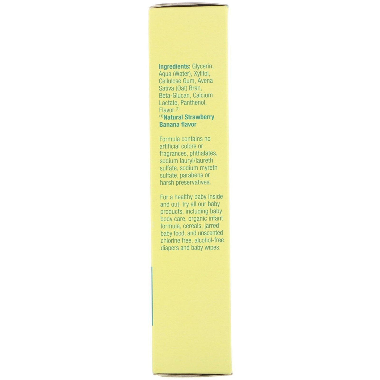 Earth's Best, Toothpaste, Strawberry & Banana, 1.6 oz (45 g) - Supply Center USA