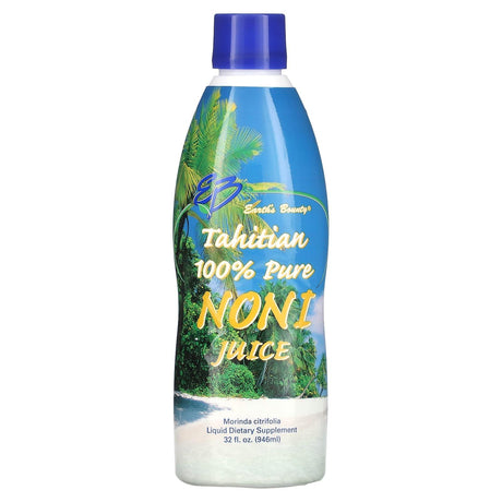 Earth's Bounty ( Matrix Health ), Tahitian 100% Pure Noni Juice, 32 fl oz (946 ml) - Supply Center USA