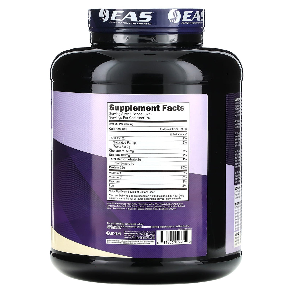 EAS, 100% Platinum Whey, Vanilla Ice Cream , 5 lb (2.26 kg) - Supply Center USA