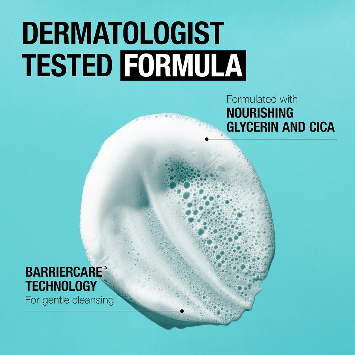 Neutrogena Ultra Gentle Cream-To-Foam Daily Facial Cleanser, Transforms from a Creamy Cleanser to a Foaming Face Wash, Gently Cleanses Sensitive Skin, Fragrance-Free, Hypoallergenic, 8.5 Oz